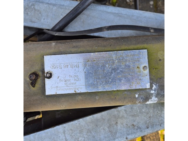 Aanhangwagen met olieschermen, van weel, vw 2001 - afbeelding 11 van  13