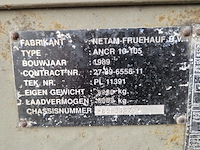 Aanhangwagen met opbouw, netam fruehauf, ancr 10 105 50kn la - afbeelding 4 van  35