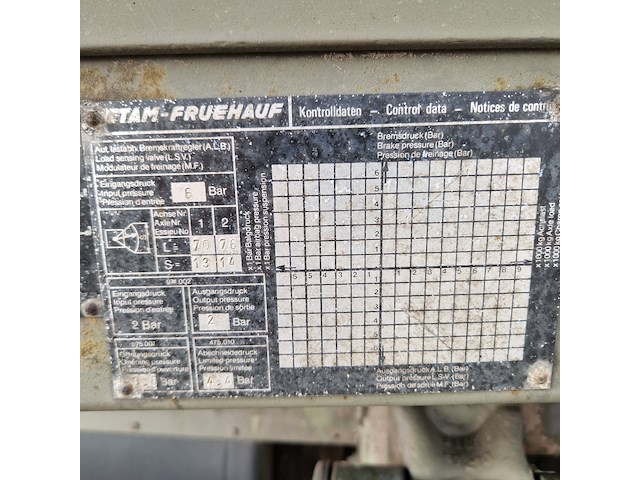 Aanhangwagen met opbouw, netam fruehauf, ancr 10 105 50kn la - afbeelding 5 van  35
