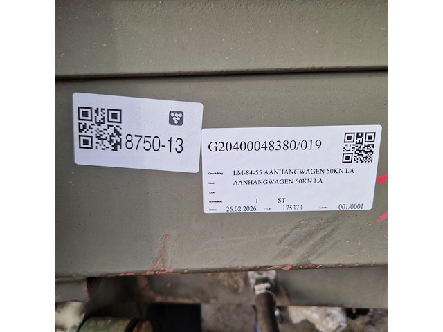 Aanhangwagen met opbouw, netam fruehauf, ancr 10 105 50kn la - afbeelding 29 van  35