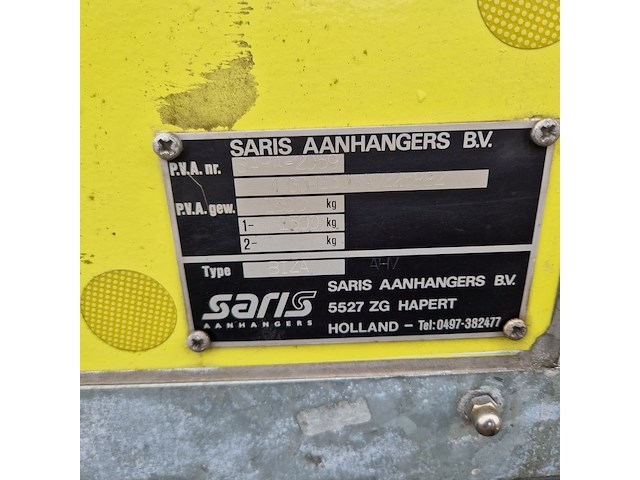 Aanhangwagen met opbouw, saris, biza - afbeelding 10 van  31
