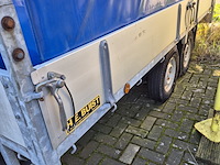 Aanhangwagen met opzetbak en olieschermen, buist, k-9, 1993 - afbeelding 2 van  14