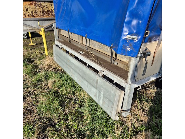 Aanhangwagen met opzetbak en olieschermen, buist, k-9, 1993 - afbeelding 6 van  14