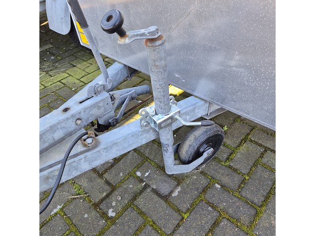 Aanhangwagen met opzetbak en olieschermen, buist, k-9, 1993 - afbeelding 9 van  14