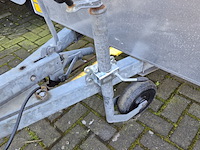 Aanhangwagen met opzetbak en olieschermen, buist, k-9, 1993 - afbeelding 9 van  14