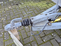 Aanhangwagen met opzetbak en olieschermen, buist, k-9, 1993 - afbeelding 10 van  14