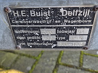 Aanhangwagen met opzetbak en olieschermen, buist, k-9, 1993 - afbeelding 12 van  14