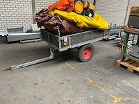 Aanhangwagen mini-tractor grasmaaier - afbeelding 1 van  10