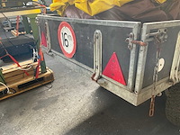Aanhangwagen mini-tractor grasmaaier - afbeelding 8 van  10