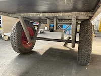 Aanhangwagen mini-tractor grasmaaier - afbeelding 1 van  4