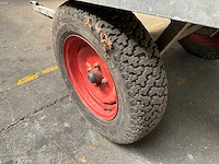 Aanhangwagen mini-tractor grasmaaier - afbeelding 4 van  4