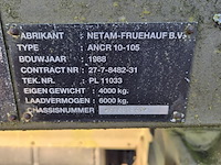 Aanhangwagen, netam, ancr 10-105, 1988 - afbeelding 9 van  9