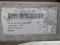 Aanhangwagen, rova, open v-70403 <750kg - afbeelding 8 van  18