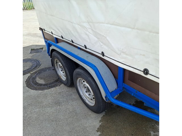 Aanhangwagen tandemasser met huif 2000 kg, verdonk, va-ta-ahw, 2000 - afbeelding 8 van  20