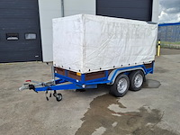 Aanhangwagen tandemasser met huif 2000 kg, verdonk, va-ta-ahw, 2000