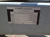 Aanhangwagen tandemasser met rijplaten 2700 kg, vlemmix, vb, 2011 - afbeelding 18 van  25