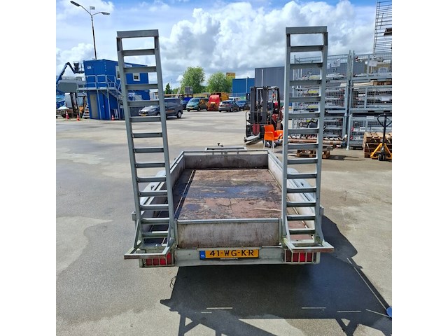 Aanhangwagen tandemasser met rijplaten 2700 kg, vlemmix, vb, 2011 - afbeelding 23 van  25