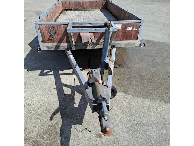 Aanhangwagen tandemasser met rijplaten 2800 kg, ansems, bs, 2003 - afbeelding 8 van  30