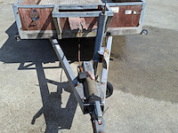 Aanhangwagen tandemasser met rijplaten 2800 kg, ansems, bs, 2003 - afbeelding 8 van  30
