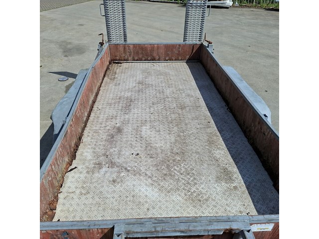 Aanhangwagen tandemasser met rijplaten 2800 kg, ansems, bs, 2003 - afbeelding 9 van  30
