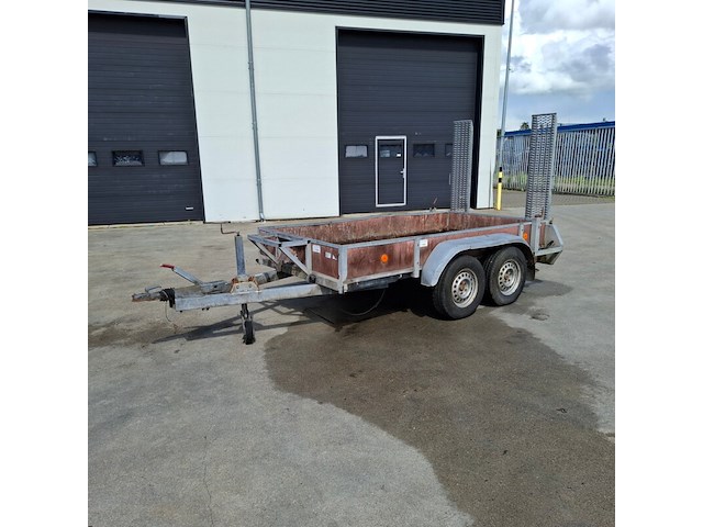 Aanhangwagen tandemasser met rijplaten 2800 kg, ansems, bs, 2003 - afbeelding 1 van  30