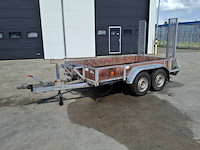 Aanhangwagen tandemasser met rijplaten 2800 kg, ansems, bs, 2003