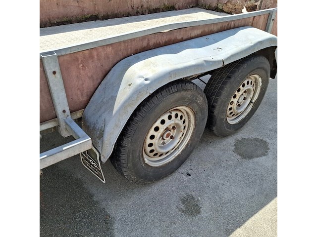 Aanhangwagen tandemasser met rijplaten 2800 kg, ansems, bs, 2003 - afbeelding 14 van  30