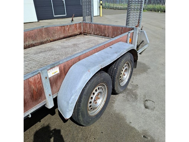 Aanhangwagen tandemasser met rijplaten 2800 kg, ansems, bs, 2003 - afbeelding 20 van  30