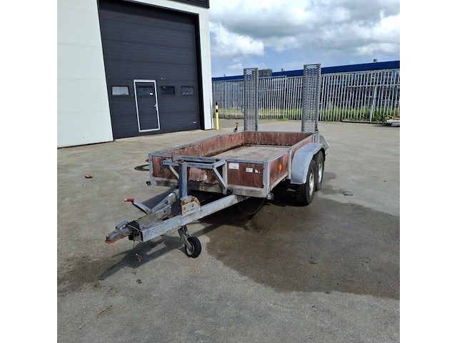 Aanhangwagen tandemasser met rijplaten 2800 kg, ansems, bs, 2003 - afbeelding 12 van  30