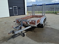 Aanhangwagen tandemasser met rijplaten 2800 kg, ansems, bs, 2003 - afbeelding 12 van  30