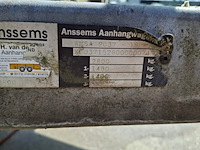 Aanhangwagen tandemasser met rijplaten 2800 kg, ansems, bs, 2003 - afbeelding 24 van  30