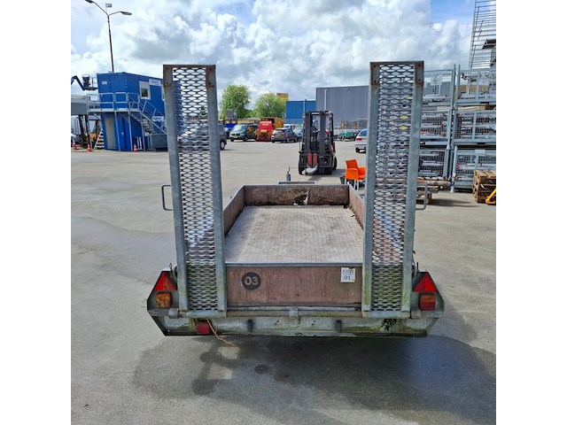Aanhangwagen tandemasser met rijplaten 2800 kg, ansems, bs, 2003 - afbeelding 29 van  30