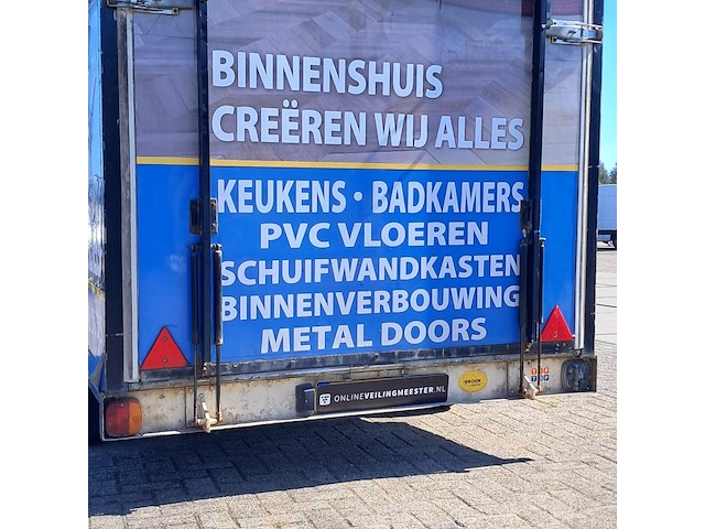 Aanhangwagen, van weel, vw 2001, 1989 - afbeelding 11 van  14