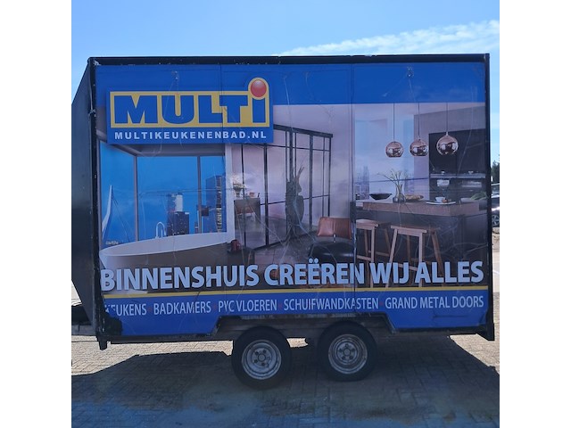 Aanhangwagen, van weel, vw 2001, 1989 - afbeelding 13 van  14