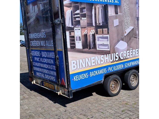 Aanhangwagen, van weel, vw 2001, 1989 - afbeelding 7 van  14