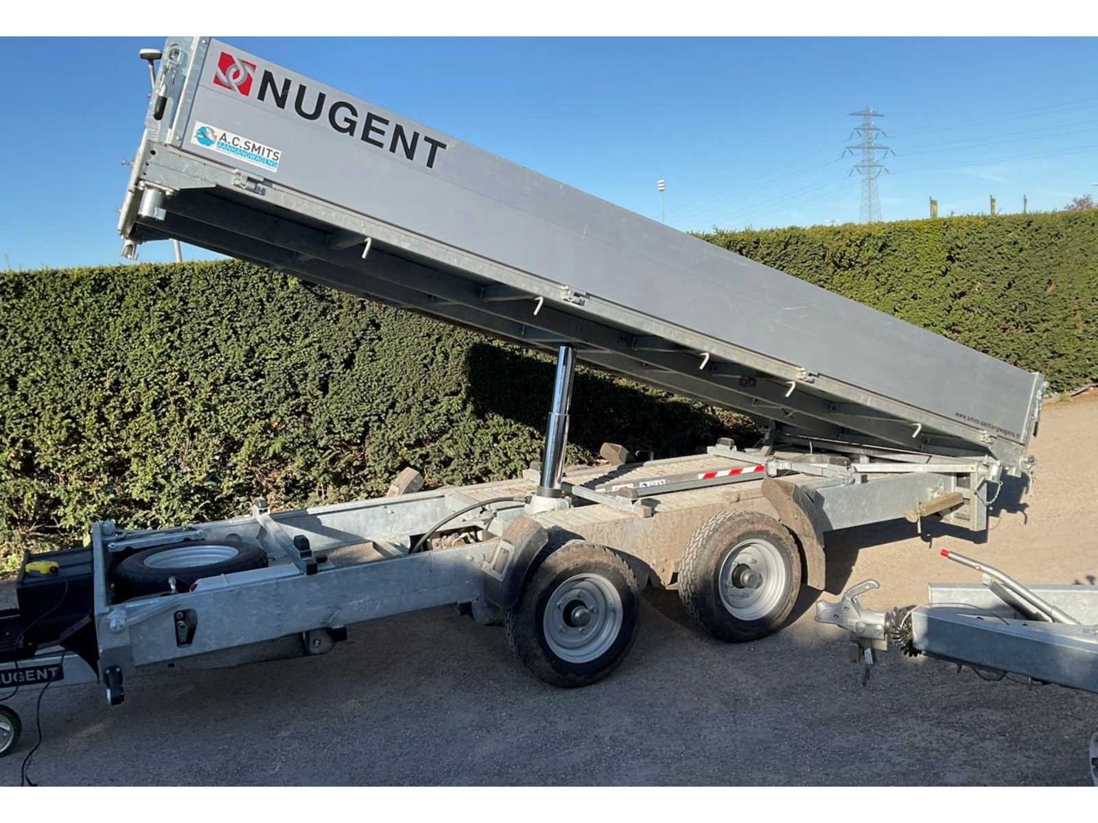 Aanhangwagens, staalplaten en aanhangwagenonderdelen