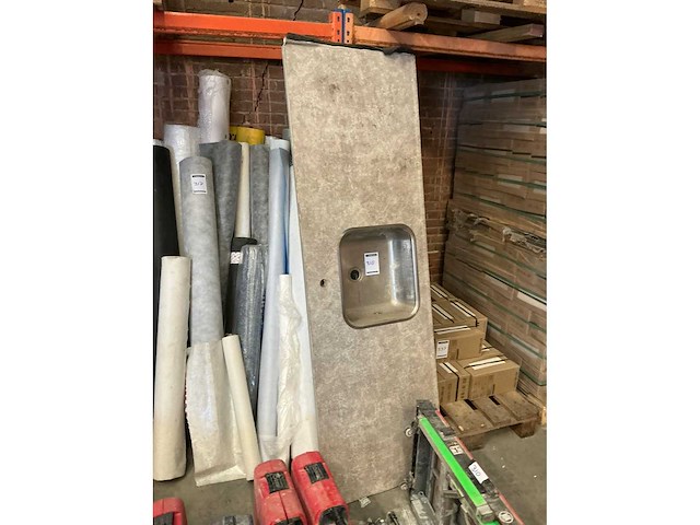 Aanrechtblad met gootsteen - afbeelding 2 van  5