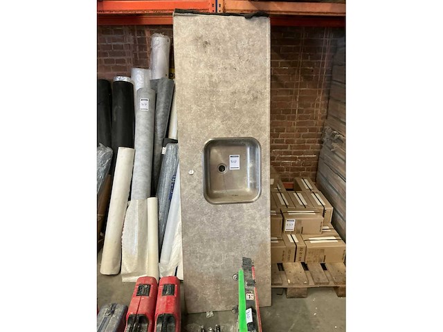 Aanrechtblad met gootsteen - afbeelding 3 van  5