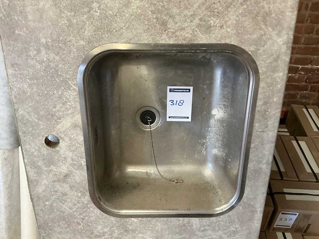 Aanrechtblad met gootsteen - afbeelding 4 van  5