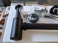 Aansluitset voor fontein essentials, mat zwart - afbeelding 3 van  8