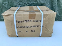 Aansluitsnoer met stekker 160 cm 3x1.5 mm2 80x - afbeelding 2 van  3