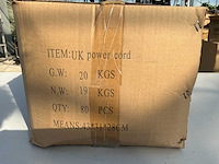 Aansluitsnoer met stekker 160 cm 3x1.5 mm2 80x - afbeelding 2 van  4