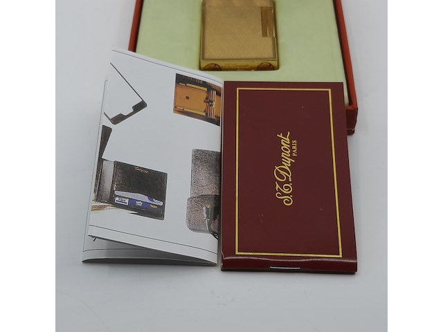 Aansteker, dupont, plaque d'or - afbeelding 2 van  12