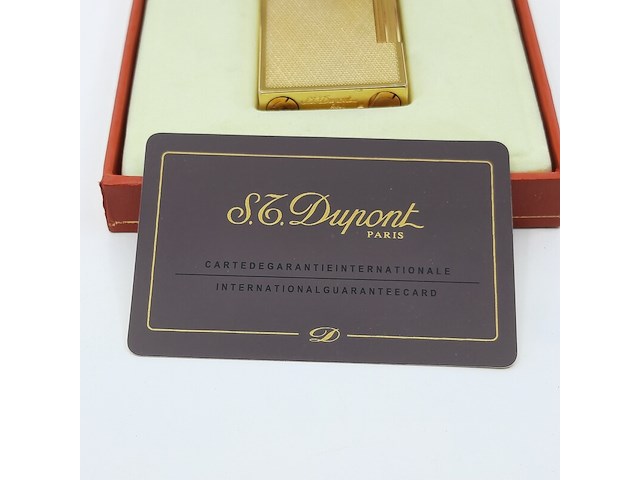Aansteker, dupont, plaque d'or - afbeelding 3 van  12