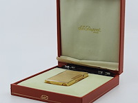 Aansteker, dupont, plaque d'or - afbeelding 12 van  12