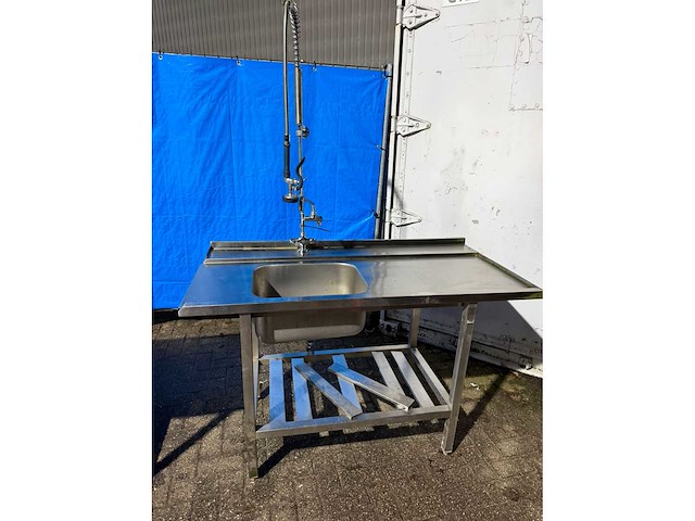Aanvoer- en afvoertafel voor vaatwasser - afbeelding 3 van  6
