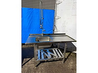 Aanvoer- en afvoertafel voor vaatwasser - afbeelding 3 van  6