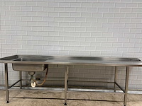 Aanvoertafel rvs - afbeelding 1 van  7