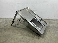 Aanvoertafel voor doorschuifvaatwasmachine - afbeelding 1 van  3