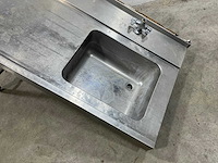 Aanvoertafel voor doorschuifvaatwasmachine - afbeelding 2 van  3